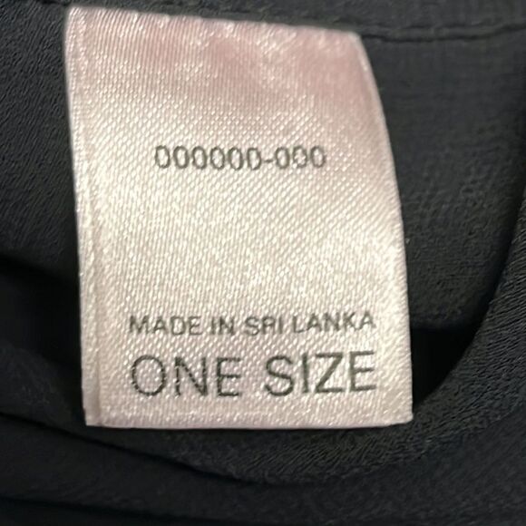 Victoria’s Secret Sheer Black/Gray Tie Close Long Sleeve Robe with Pockets- OSFM - Picture 15 of 16